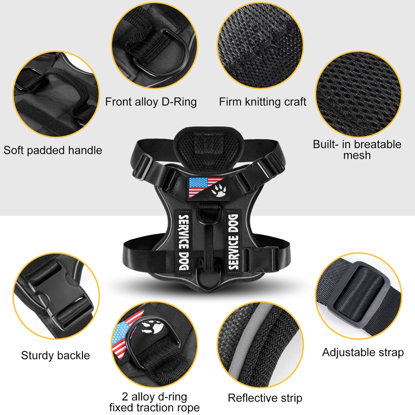 Service Dog Harness
