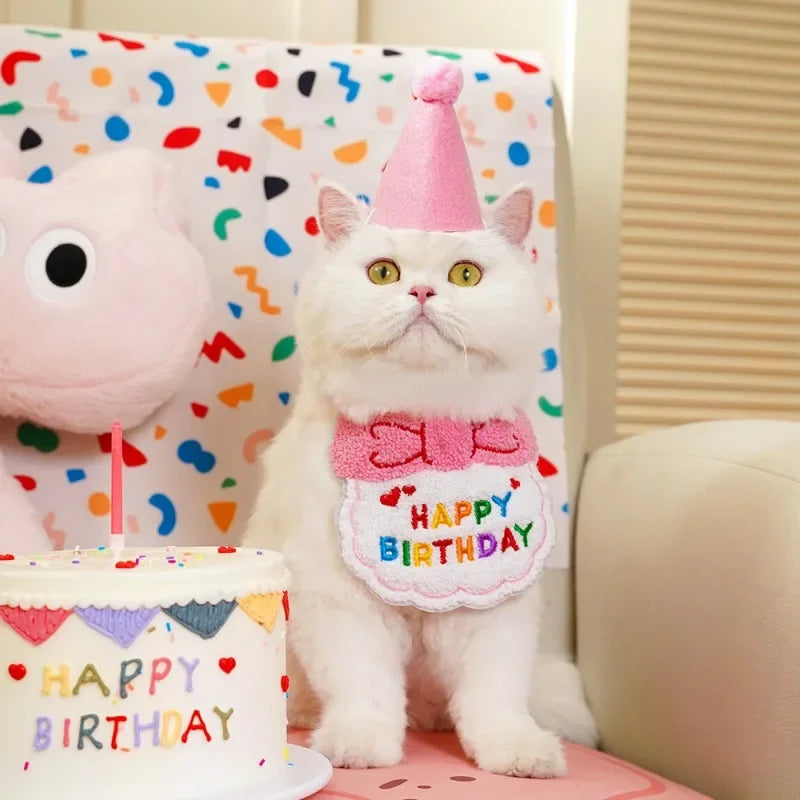 You are 1! Puppy Birthday Hat & Bandana Set