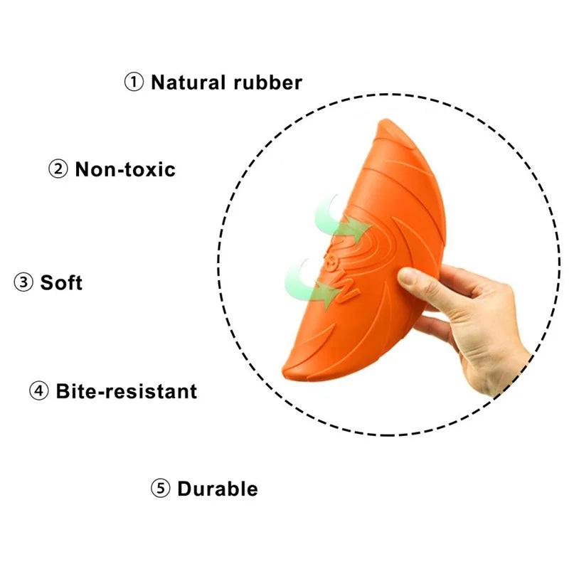 OUZEY Bite Resistant Flying Disc