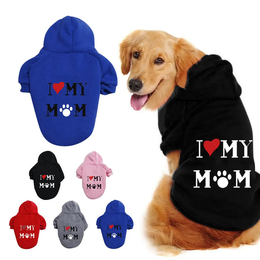 I Heart My Mom Dog Sweaters