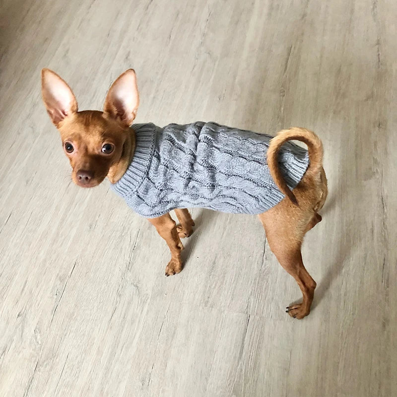 Classic Knitted Pet Sweater