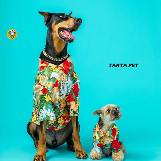 Stylin' Hawaiian Dog Shirt