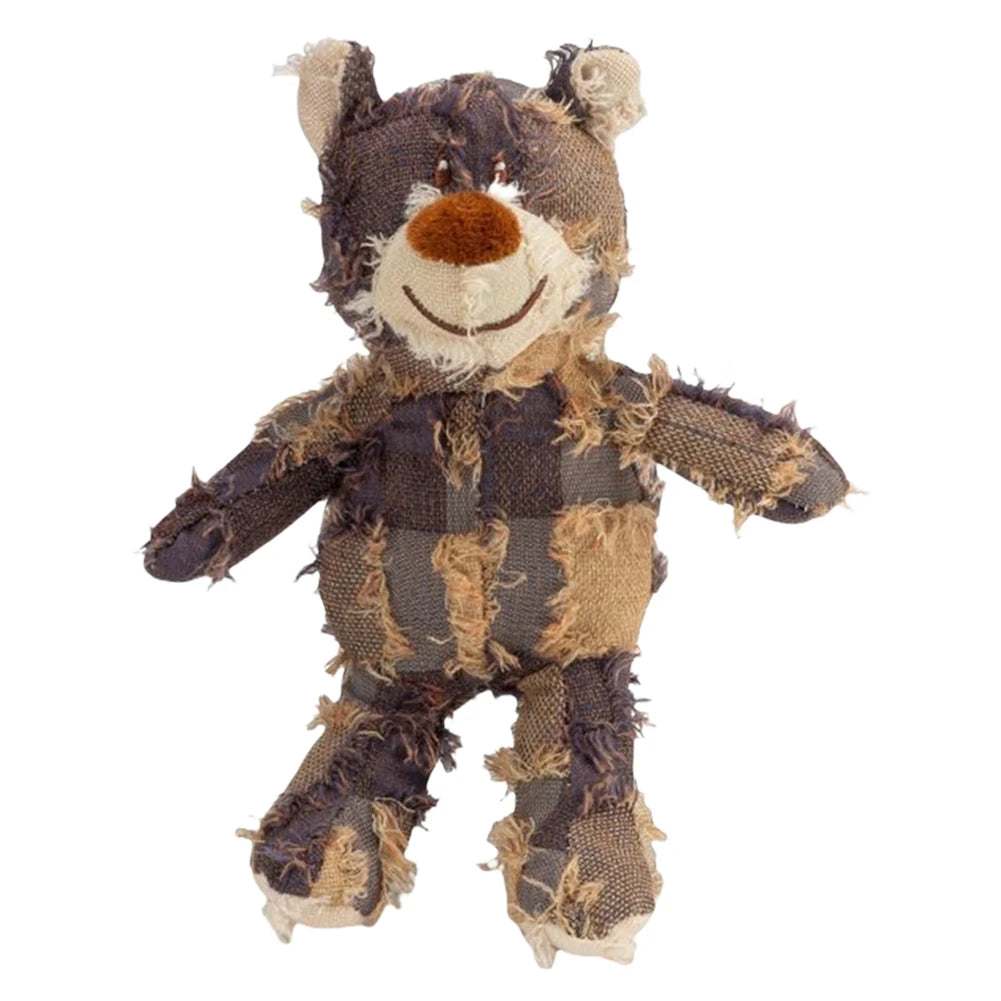 Squeaky Plush Bear Pet Toy