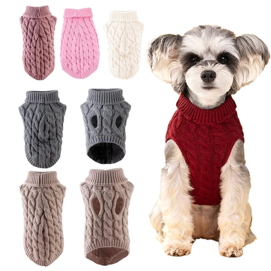 Classic Knitted Pet Sweater