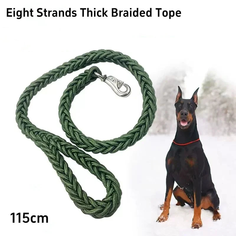 Large Nylon Braided Leash