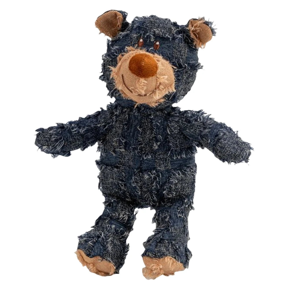 Squeaky Plush Bear Pet Toy