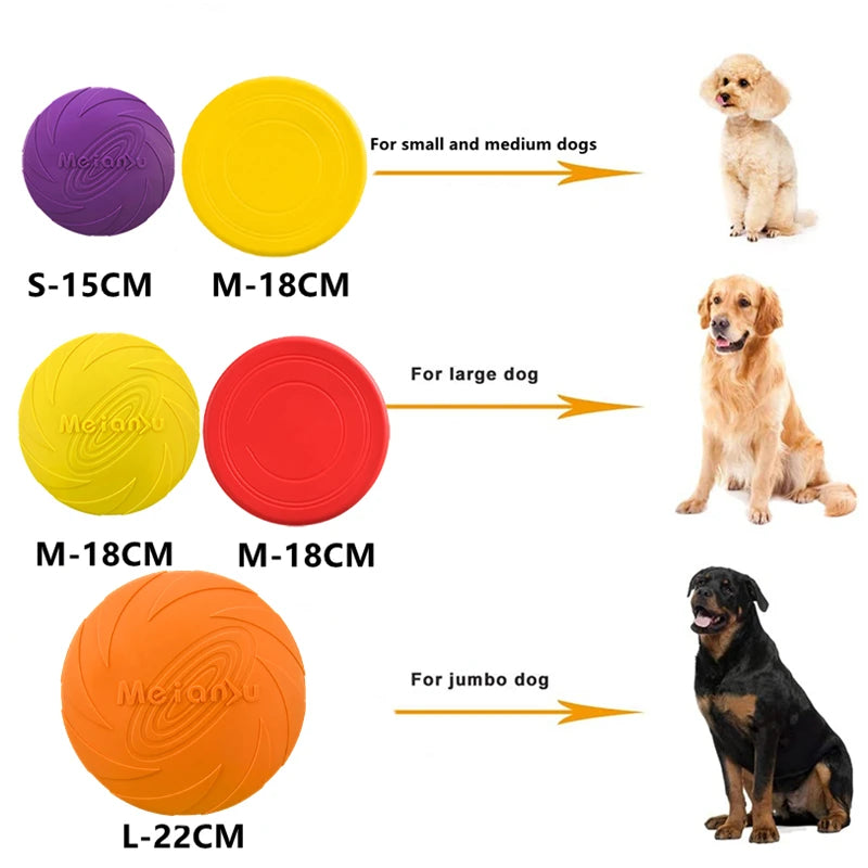 OUZEY Bite Resistant Flying Disc