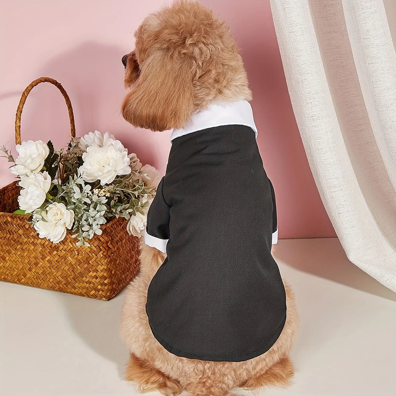 Pet Tuxedo Shirt