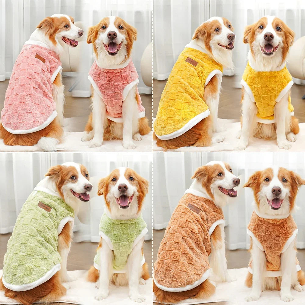 Textured Fleece Pet Shirt