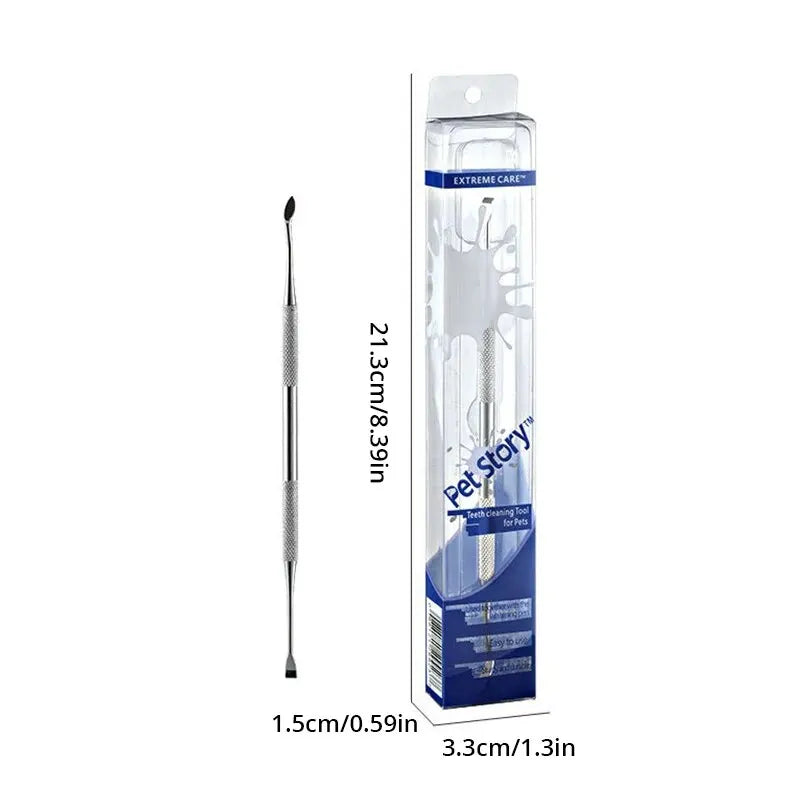 Dog Tooth Cleaning Tool Removes Tartar