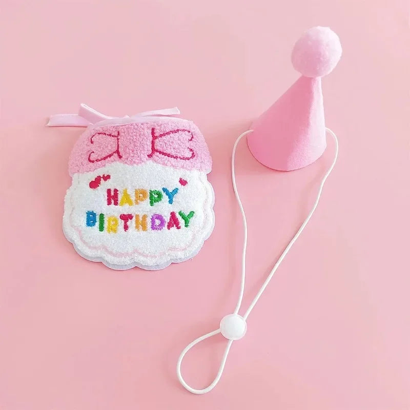 You are 1! Puppy Birthday Hat & Bandana Set