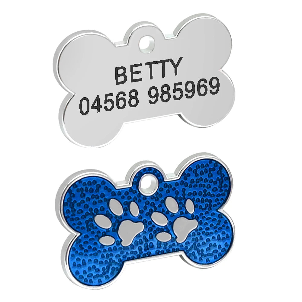 Blinged Out Personalized Pet ID Tag