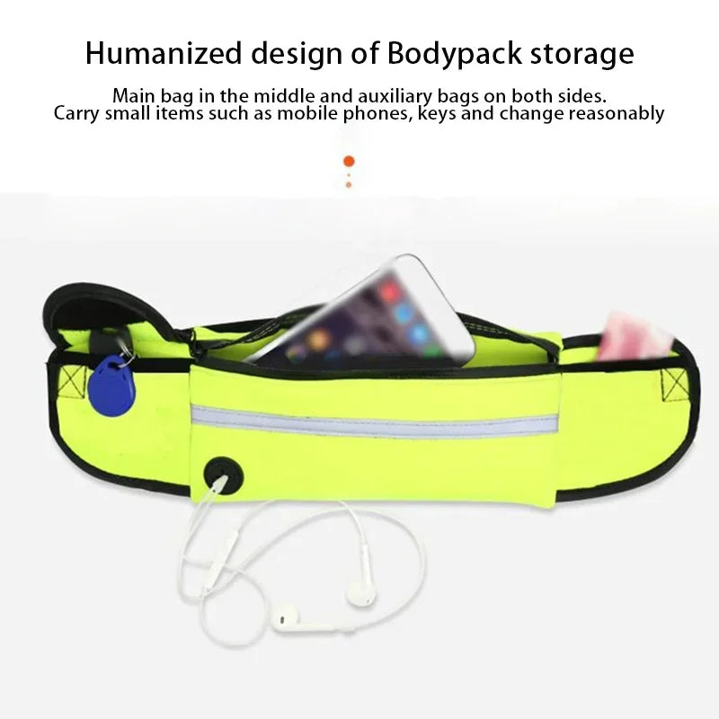 Hands Free Dog Leash with Zipper Pouch Reflective Bungee