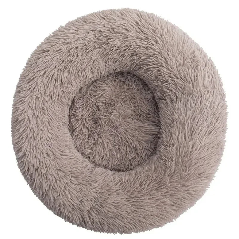 40-90cm Round Plush Pet Bed