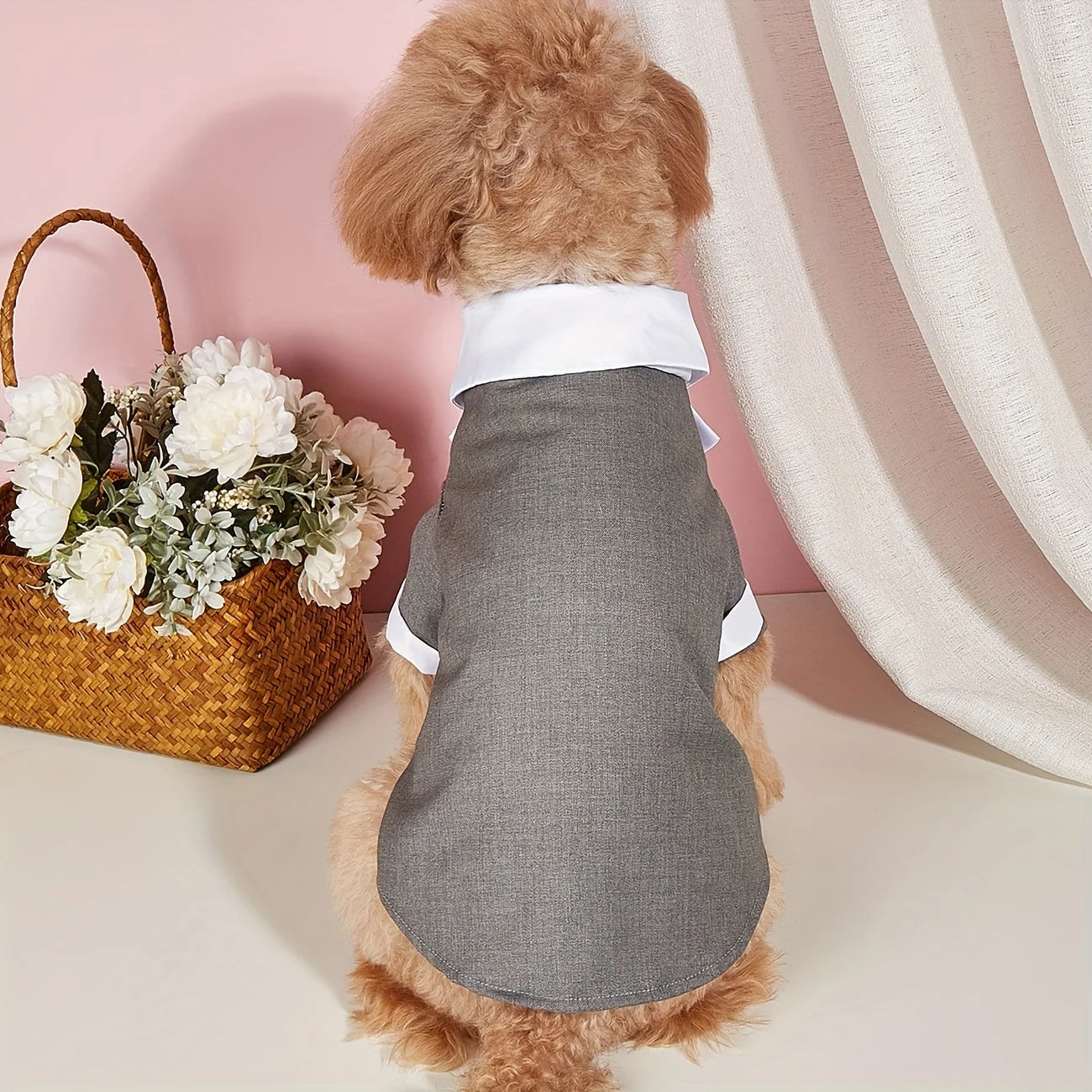 Pet Tuxedo Shirt