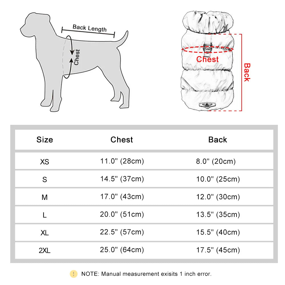 Puffer Pet Coat