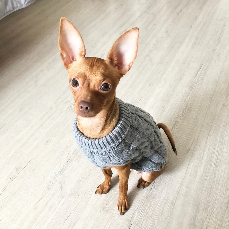 Classic Knitted Pet Sweater