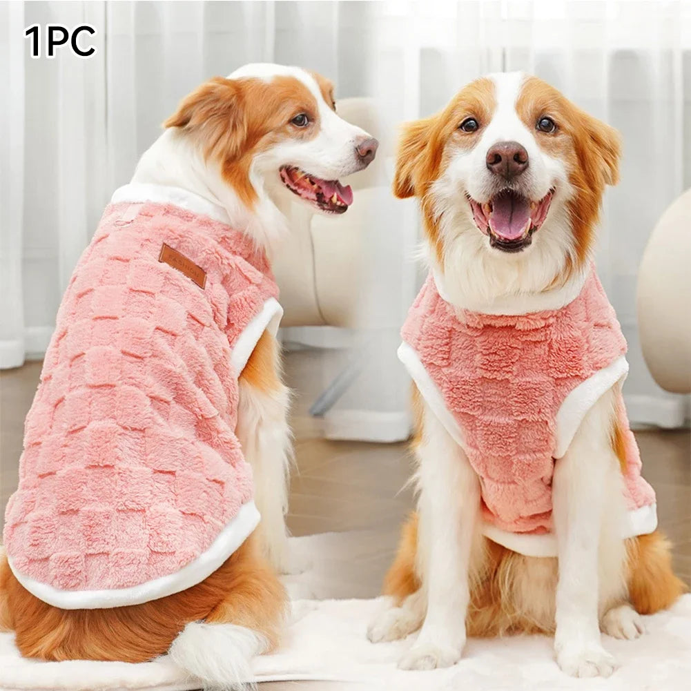 Textured Fleece Pet Shirt